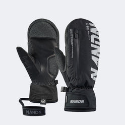 Built-in Wrist Support Stabilizing Wear-Resistant Ski Gloves - NANEND