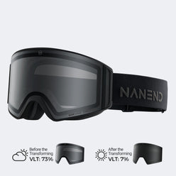 Color-changing push-top defogger Ski Goggles NG22max - NANEND