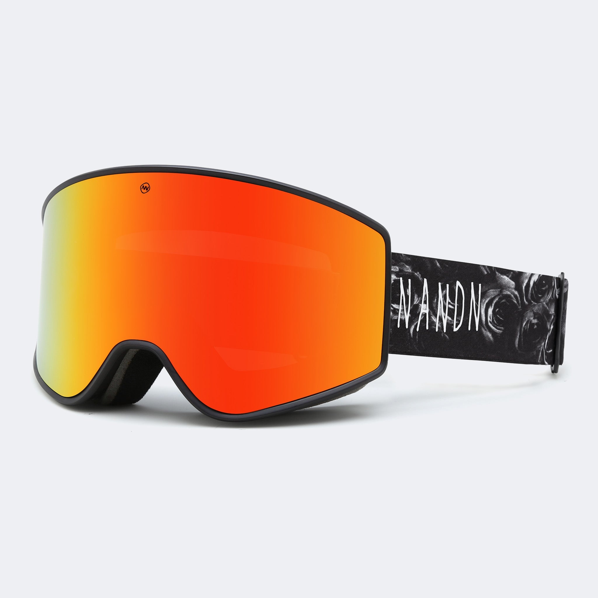 Cylindrical anti-fog inner layer Mazzucchelli lens ski goggles NG11 - NANEND
