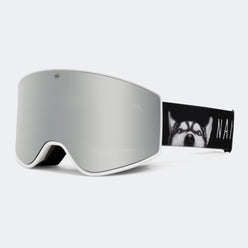 Cylindrical anti-fog inner layer Mazzucchelli lens ski goggles NG11 - NANEND