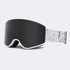 Cylindrical anti-fog inner layer Mazzucchelli lens ski goggles NG11 - NANEND