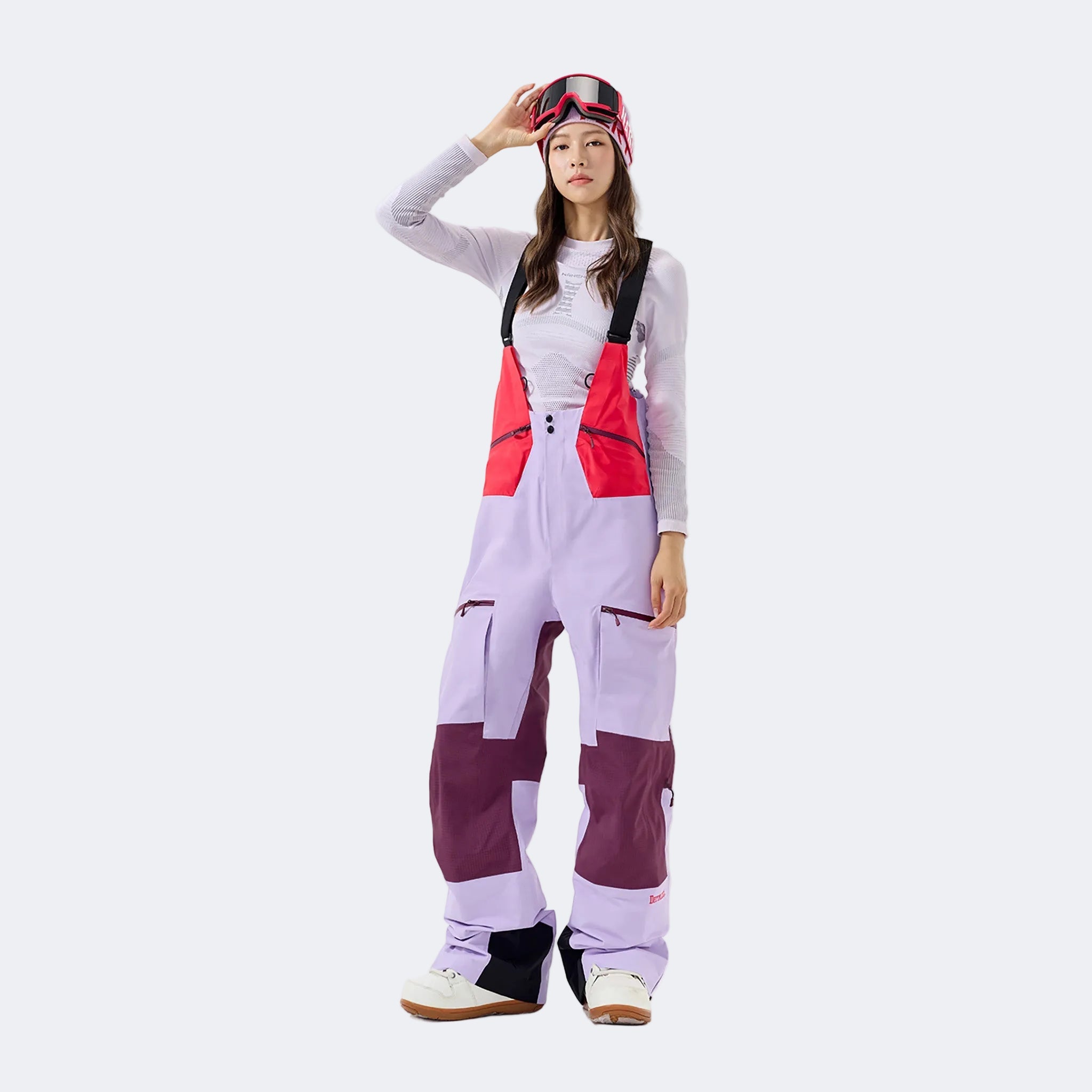 Dermizax Pro Fit Professional Ski Suspender Pants - Unisex - NANEND