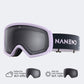 Double-layer curved photochromic ski goggles NG23Max - NANEND