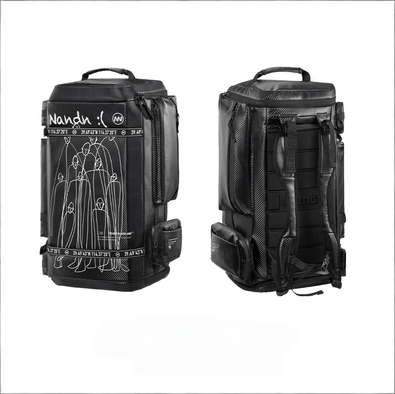 NANEND Multifunctional backpack with large capacity for sports and hand-held mountaineering with dry and wet separation