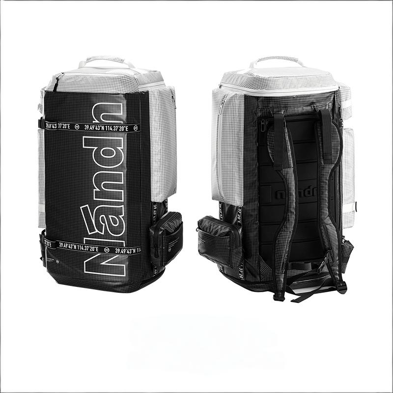 NANEND Multifunctional backpack with large capacity for sports and hand-held mountaineering with dry and wet separation