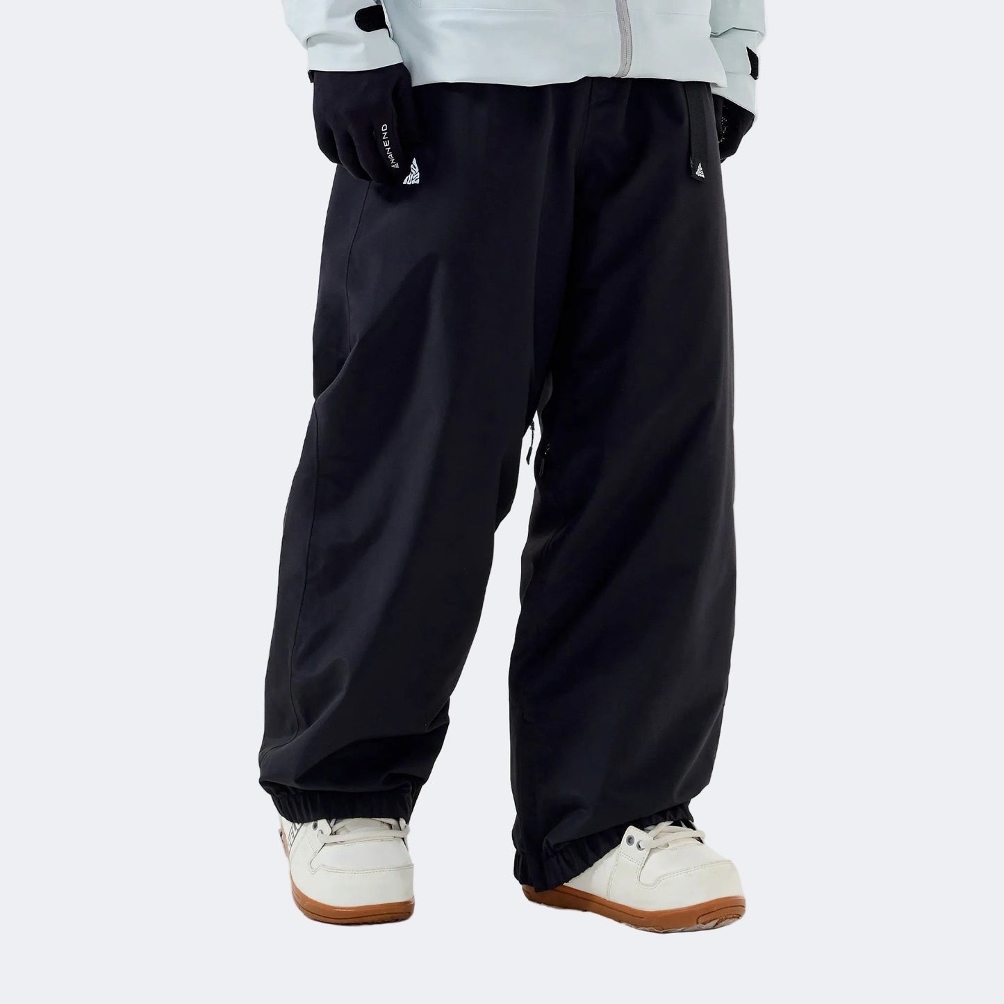 Fleece-lined, thickened, waterproof, professional loose-fitting ski pants -Unisex - NANEND