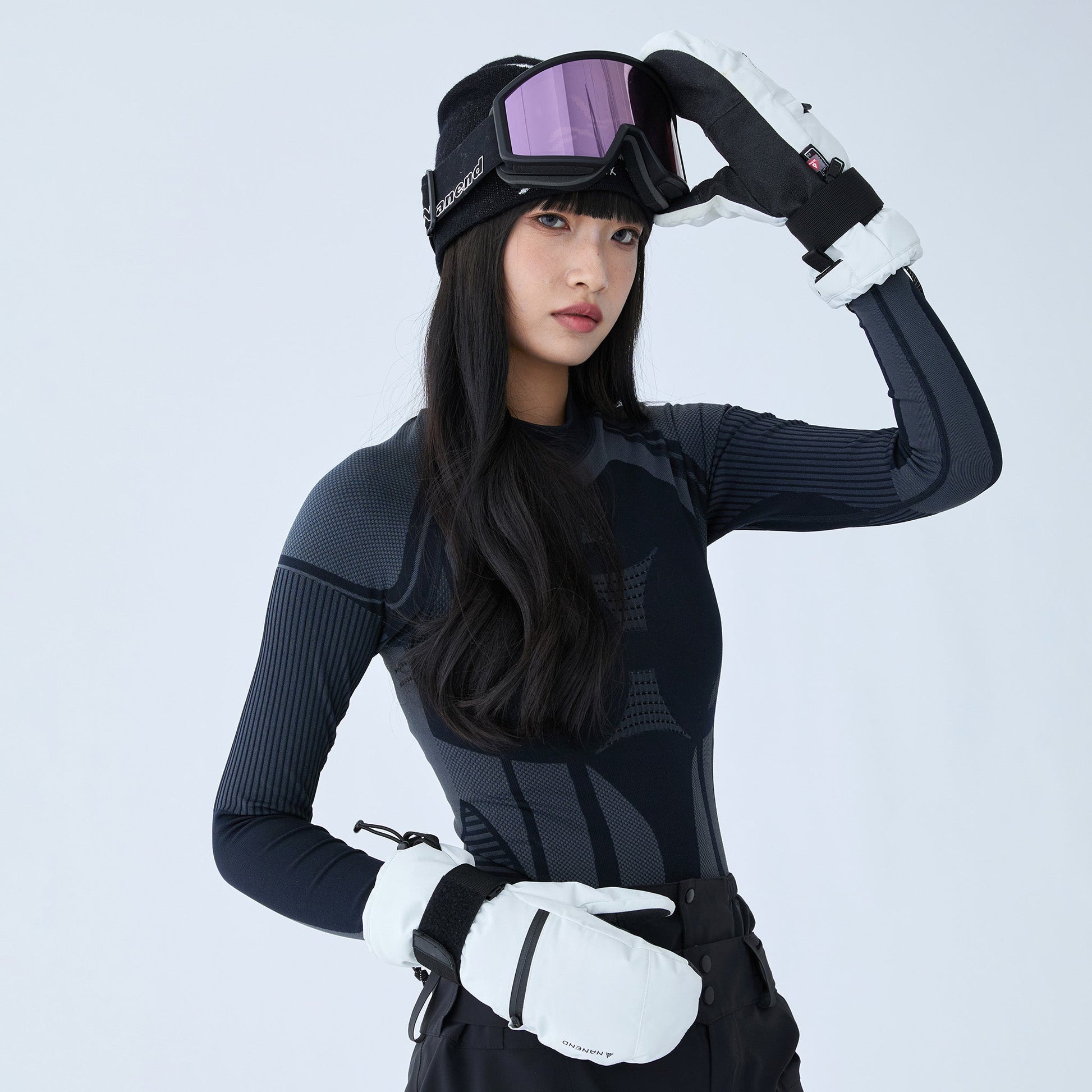 Gold Primaloft® Kevlar® Pro Thermal Ski Gloves - NANEND
