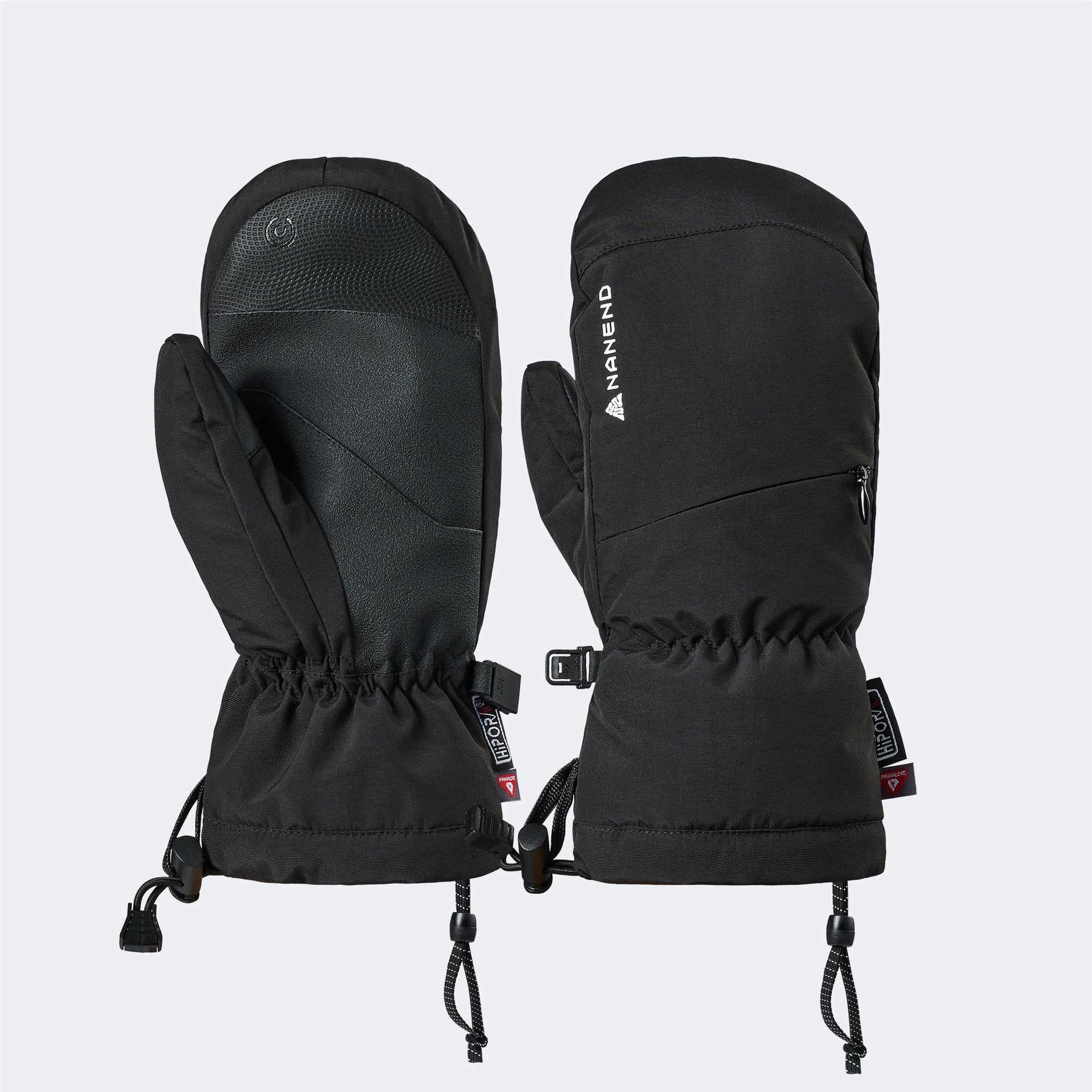 Gold Primaloft® Waterproof Thermal Ski Gloves – Wear-Resistant - NANEND
