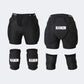 Hip and knee pads inner ski protective gear set - NANEND
