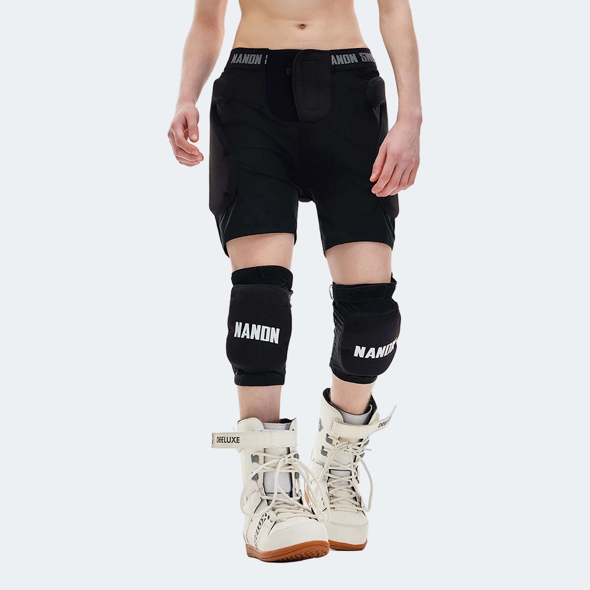 Hip and knee pads inner ski protective gear set - NANEND