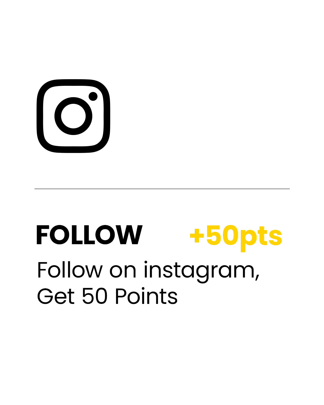 Follow NANEND on Instagram to earn 80 points