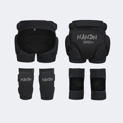 Kids Impact Protection – Hip & Knee Pads, Overpants Style, Thickened for Skiing - NANEND
