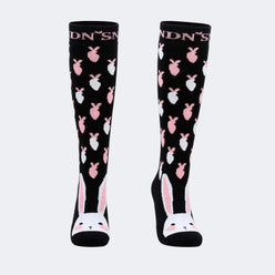 Kids Thermal Extra-Long Thickened Ski Socks with Cartoon Print - NANEND