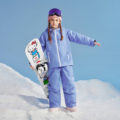 Kids Thickened Thermal Waterproof Ski Suit Set - Unisex - NANEND