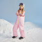 Kids Thickened Waterproof Abrasion-Resistant Ski Bib Pants – Unisex - NANEND