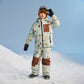 Kids Thickened Waterproof Breathable Ski Suit Set - Unisex - NANEND