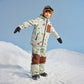 Kids Thickened Waterproof Breathable Ski Suit Set - Unisex - NANEND