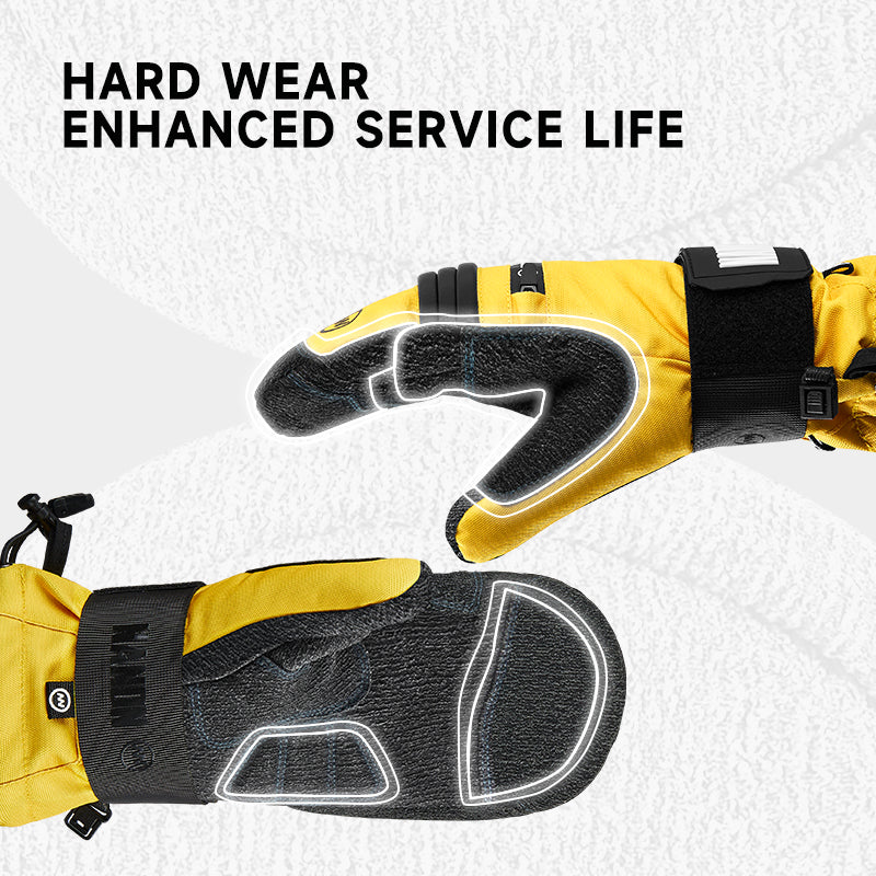 Skihandschuhe zum Schutz der Handgelenke