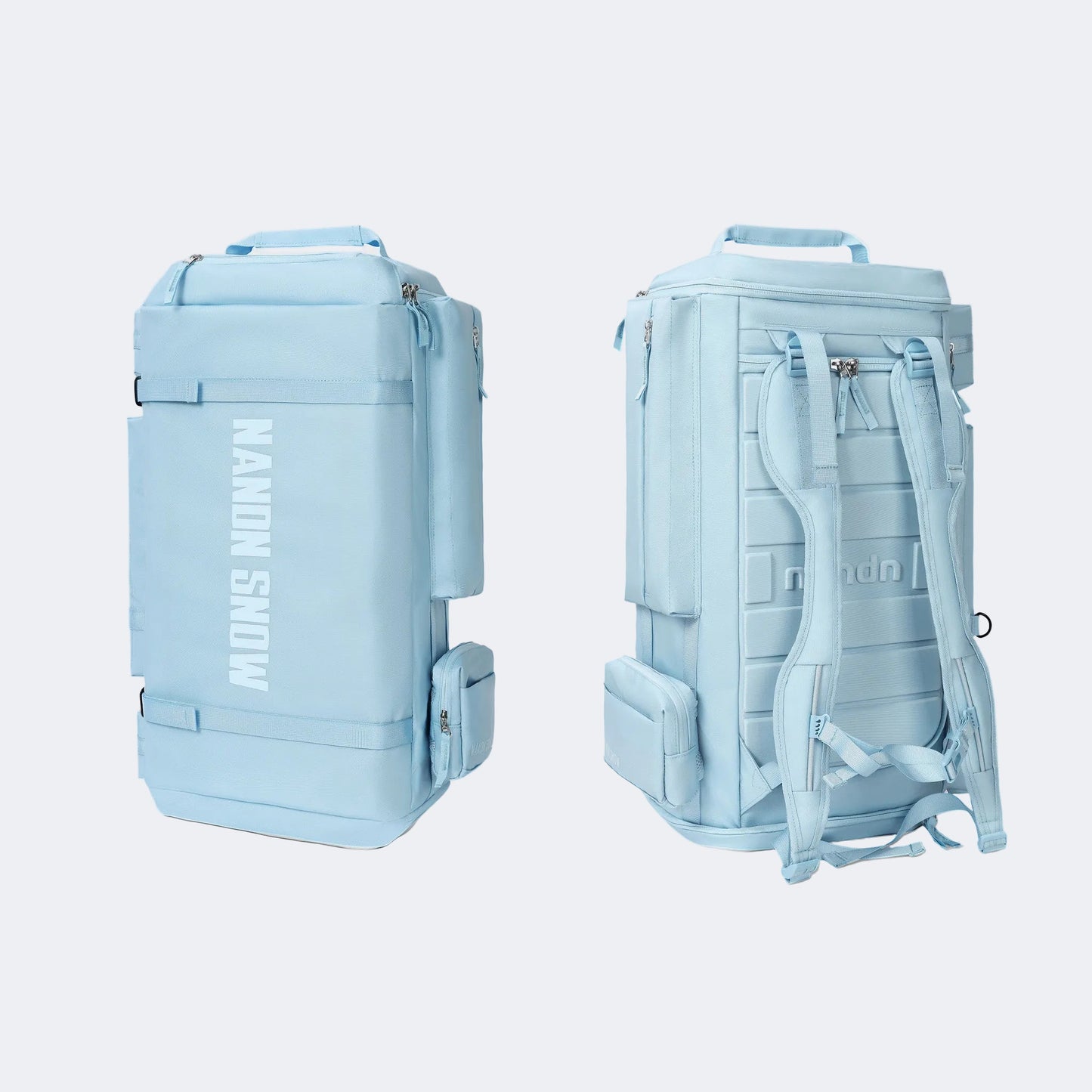 Large-Capacity Ski Backpack – Dual-Shoulder Straps, Wet-Dry Compartments - NANEND