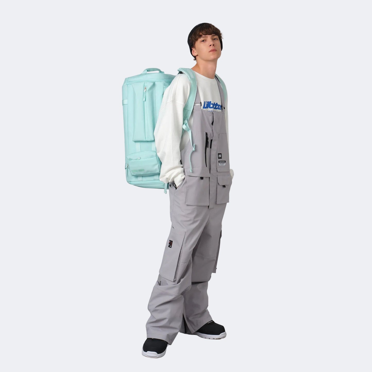 Large-Capacity Ski Backpack – Dual-Shoulder Straps, Wet-Dry Compartments - NANEND