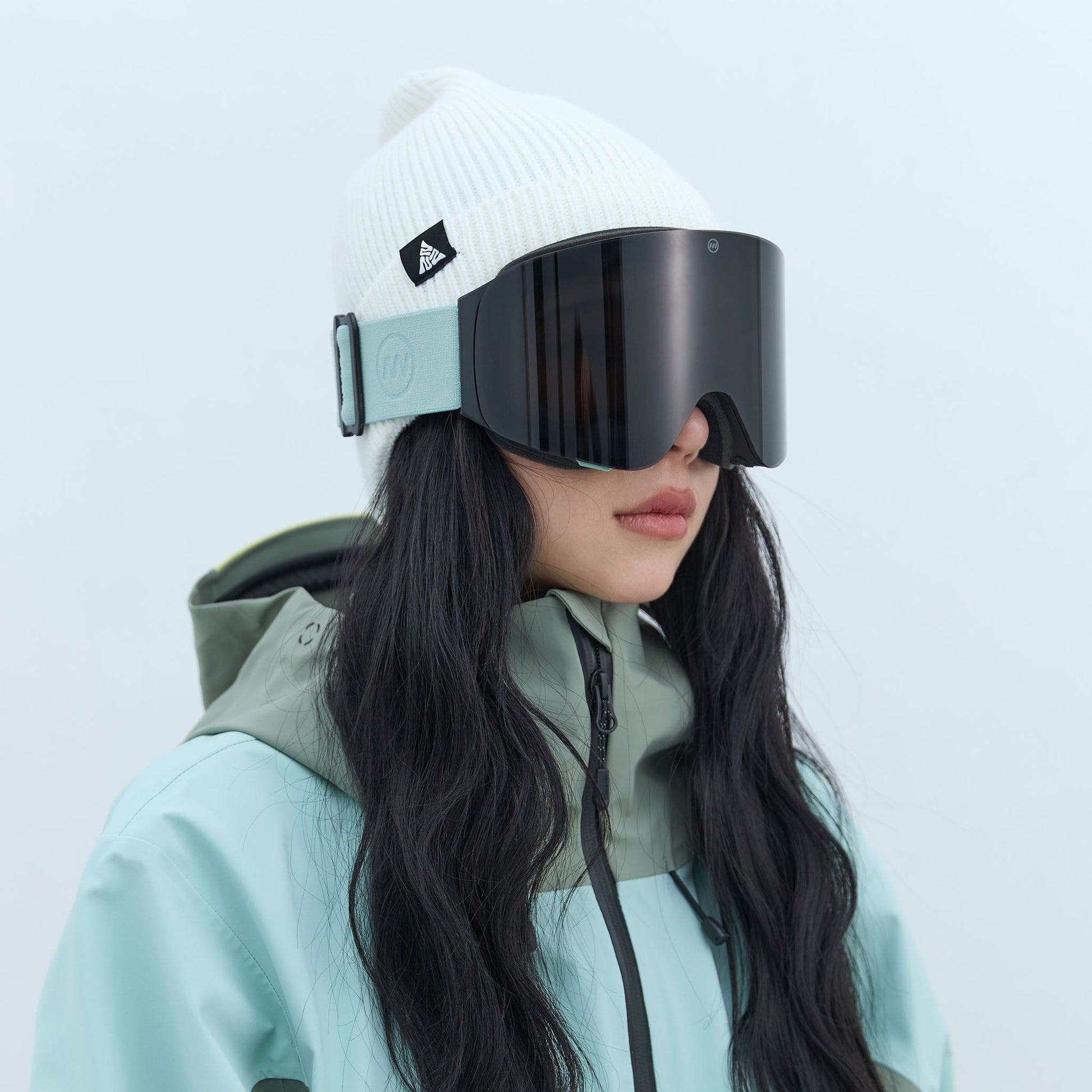 NANEND Lightning Dual Lens Flip-top Ski Goggles