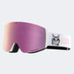 Magnetic Large Cylindrical Double-Layer Anti-Fog Ski Goggles NG14s - NANEND