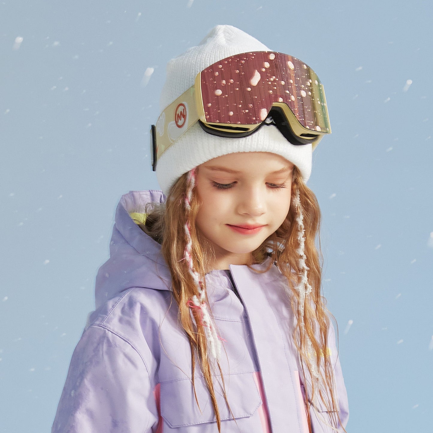 Magnetic Lens & Rapid Anti-Fog Kids Ski Goggles NG14ks - NANEND