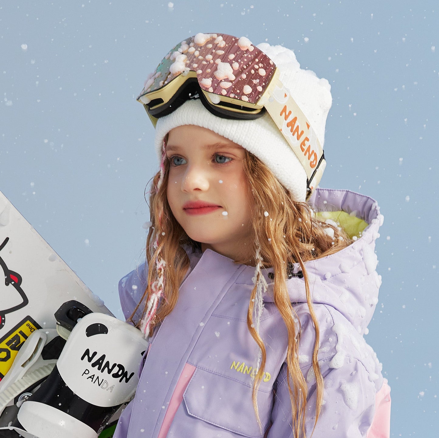 Magnetic Lens & Rapid Anti-Fog Kids Ski Goggles NG14ks - NANEND