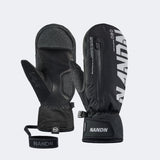 Built-in Wrist Support Stabilizing Wear-Resistant Ski Gloves