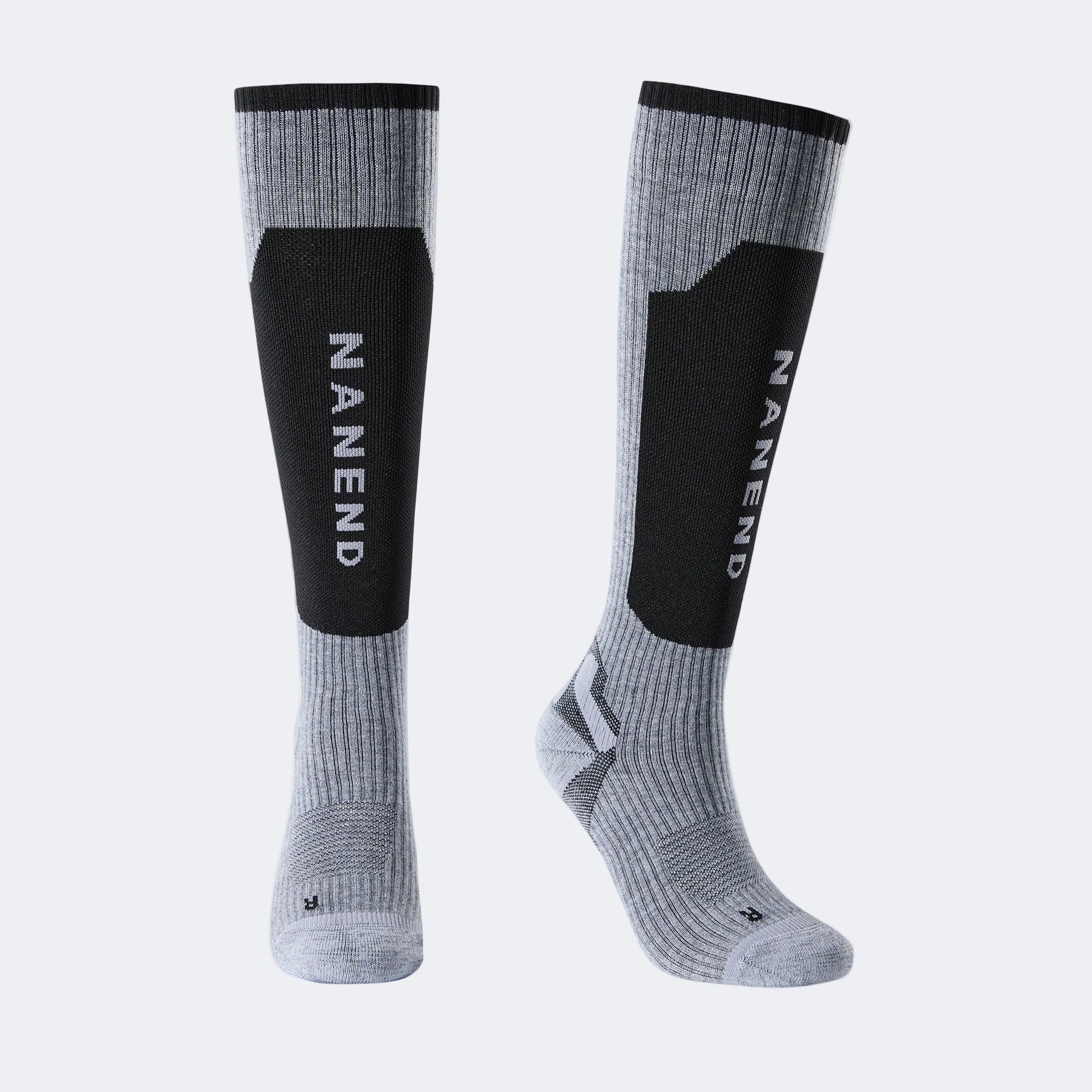 Merino Wool Heavyweight Snow Mountain Ski Socks – Unisex - NANEND