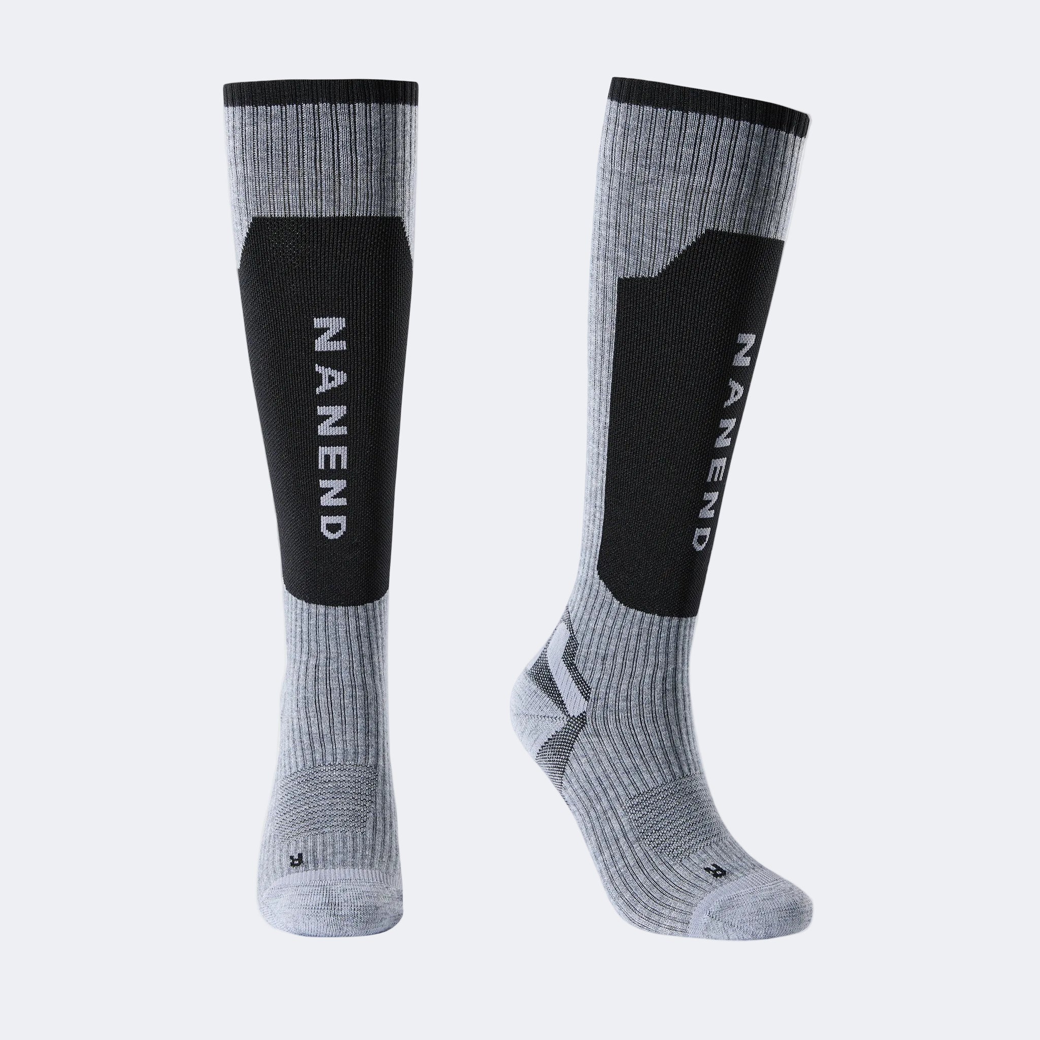 Merino Wool Heavyweight Snow Mountain Ski Socks – Unisex - NANEND