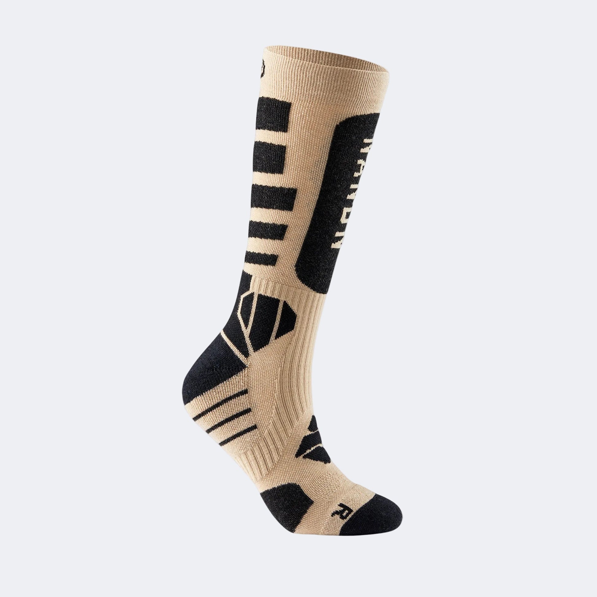 Merino Wool Thermal Professional Compression Ski Socks - NANEND