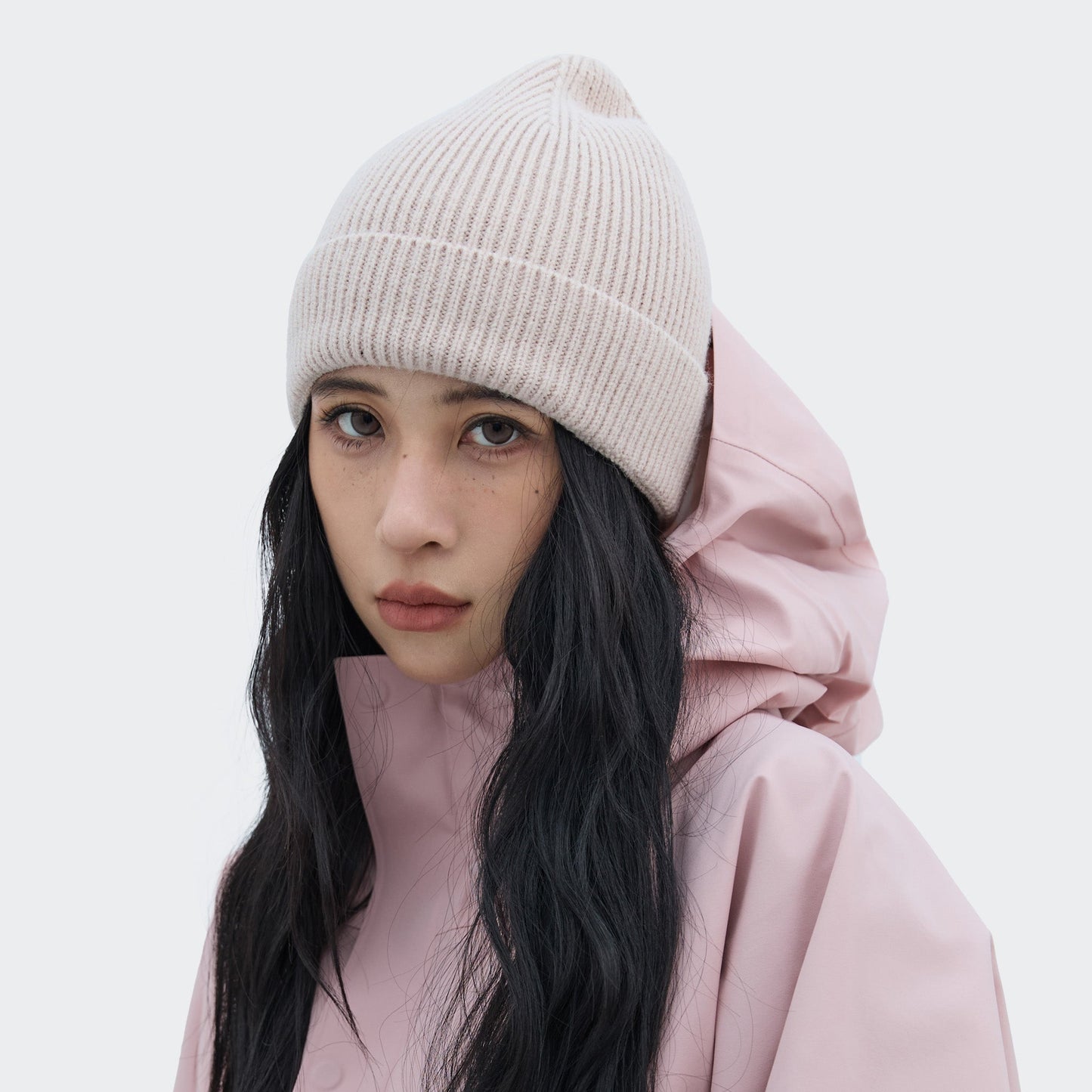 Multicolor Solid Color Versatile Warm Thermal Knit Ski Beanie – Unisex - NANEND