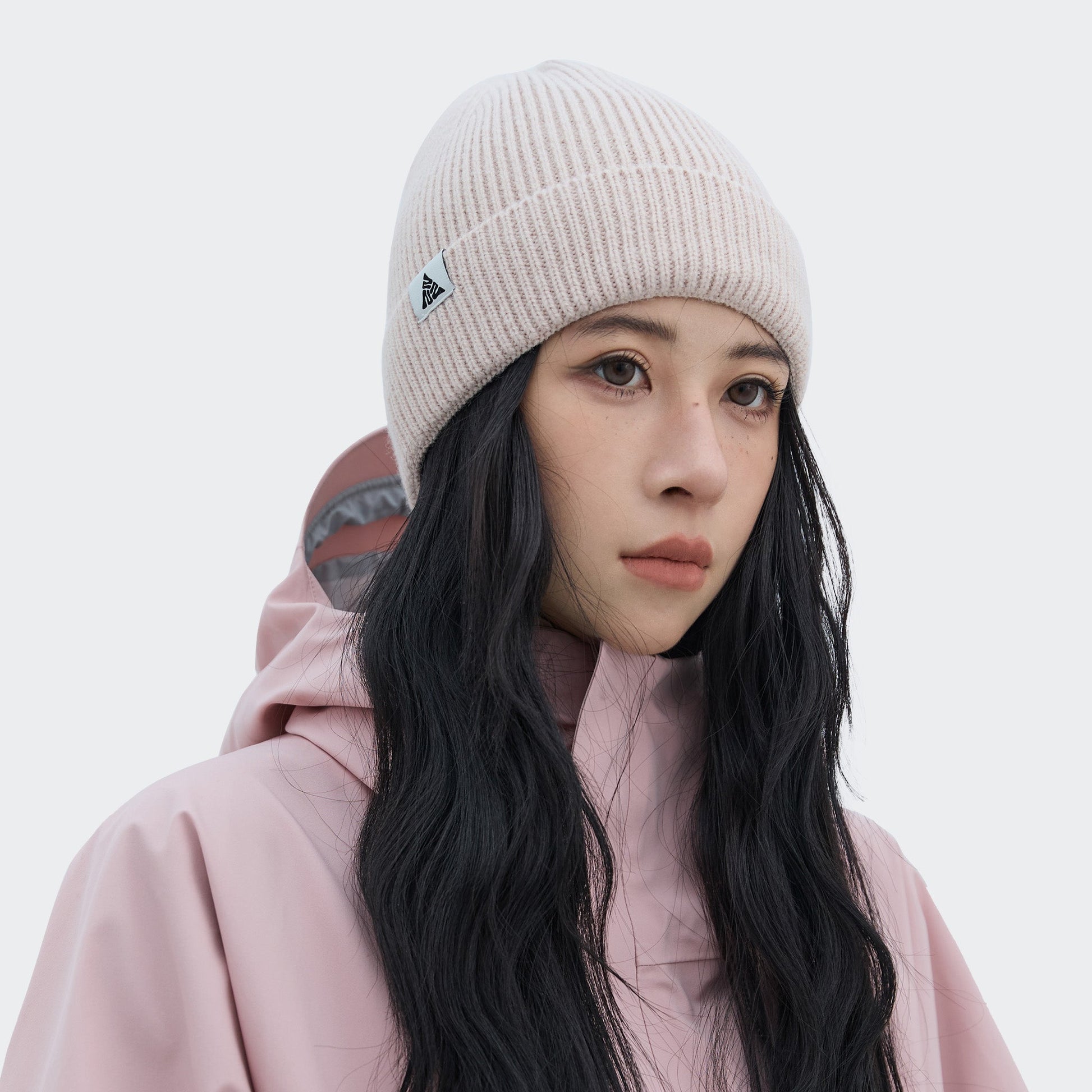Multicolor Solid Color Versatile Warm Thermal Knit Ski Beanie – Unisex - NANEND