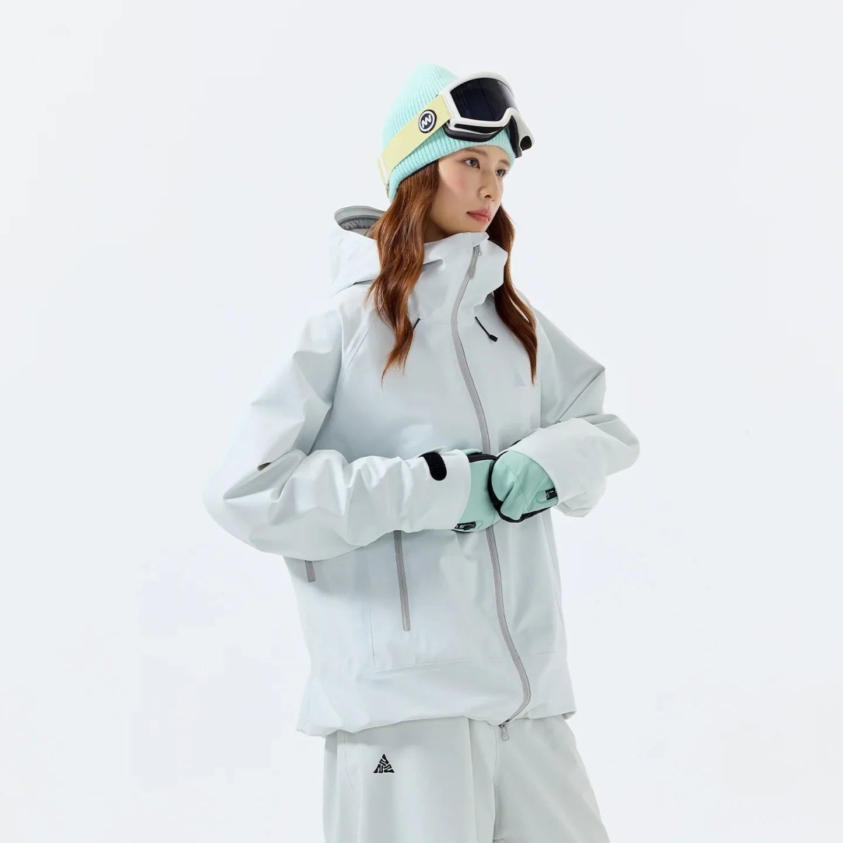 NANEND 3L Hardshell Ski Jacket with YKK Zipper and RECCO
