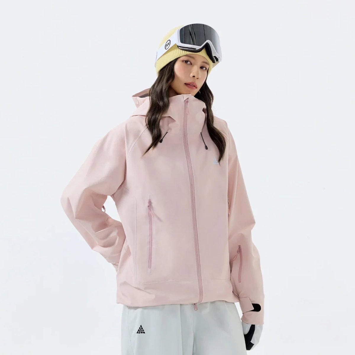 NANEND 3L Hardshell Ski Jacket with YKK Zipper and RECCO