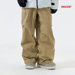 NANEND 3L Lightweight Waterproof and Moisture - Wicking Ski Pants - Free Fit - Unisex - NANEND