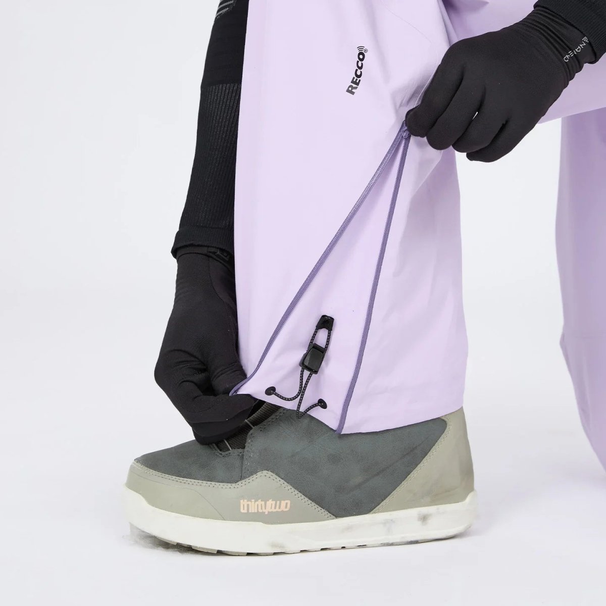 NANEND 3L Lightweight Windproof and Waterproof Ski Pants Free Fit - Unisex - NANEND