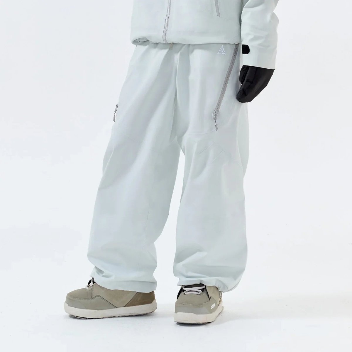 NANEND 3L Lightweight Windproof and Waterproof Ski Pants Free Fit - Unisex - NANEND