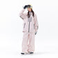 NANEND 3L Loose Waterproof Fully Seamed Pink Snowsuit - NANEND