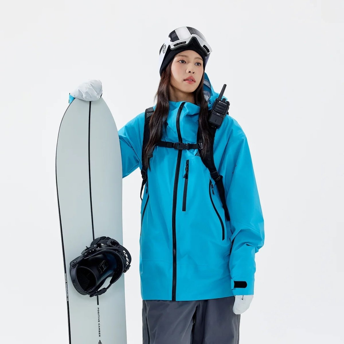 NANEND 3L Professional Waterproof P - Cotton Filling Warmth with RECCO Ski Jacket - Unisex - NANEND