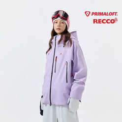 NANEND 3L Professional Waterproof P - Cotton Filling Warmth with RECCO Ski Jacket - Unisex - NANEND
