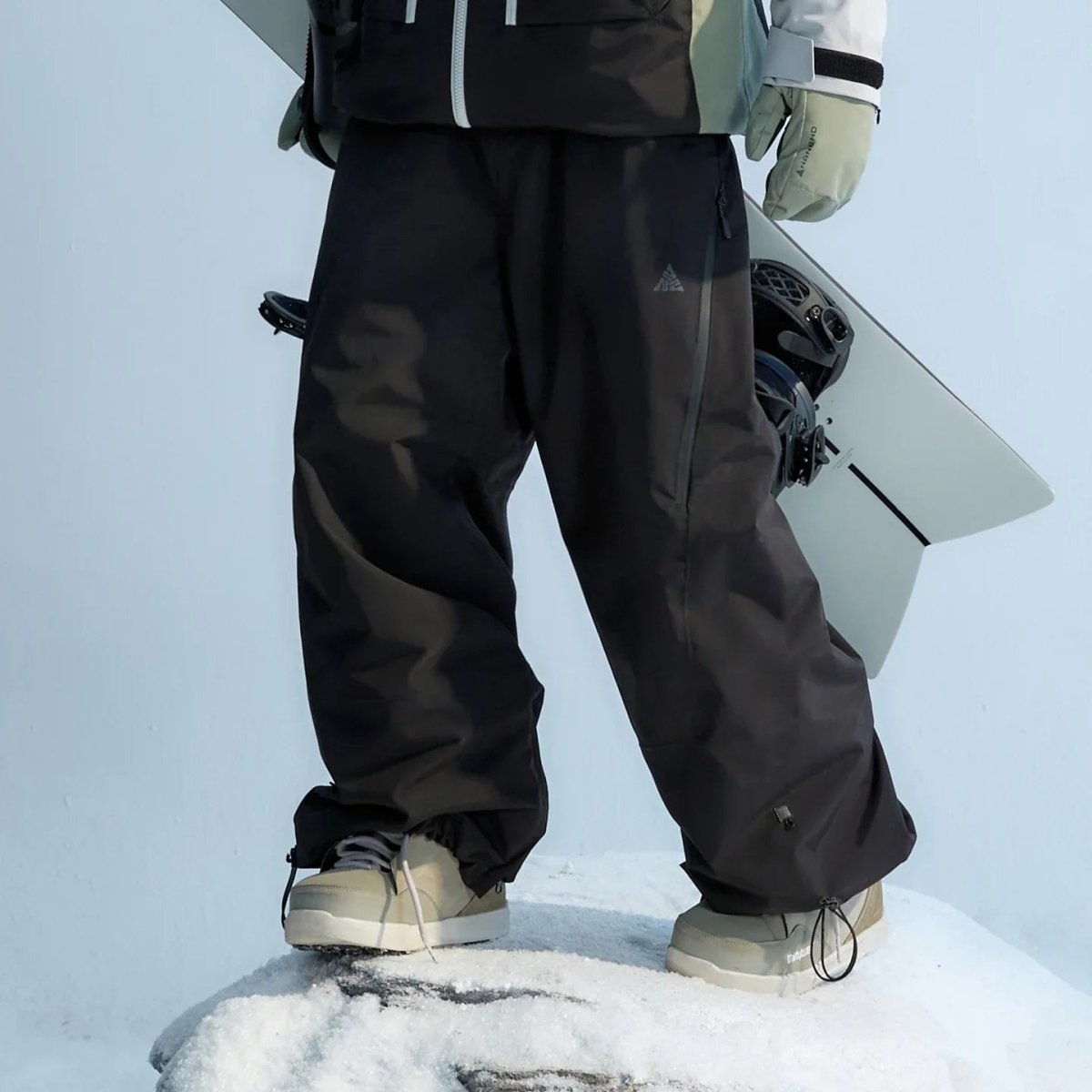 NANEND 3L Waterproof and Durable Fleece - Lined Ski Pants - Unisex - NANEND