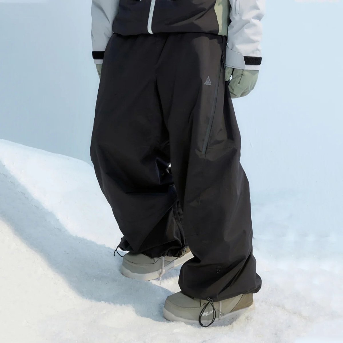 NANEND 3L Waterproof and Durable Fleece - Lined Ski Pants - Unisex - NANEND