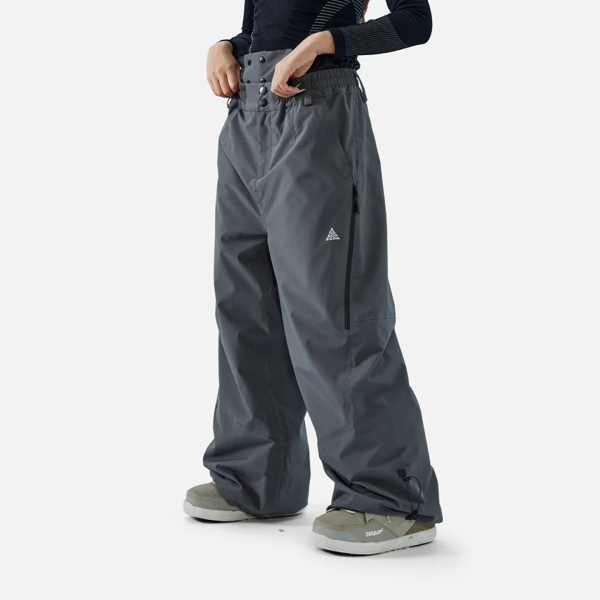NANEND 3L Waterproof and Durable Fleece - Lined Ski Pants - Unisex - NANEND