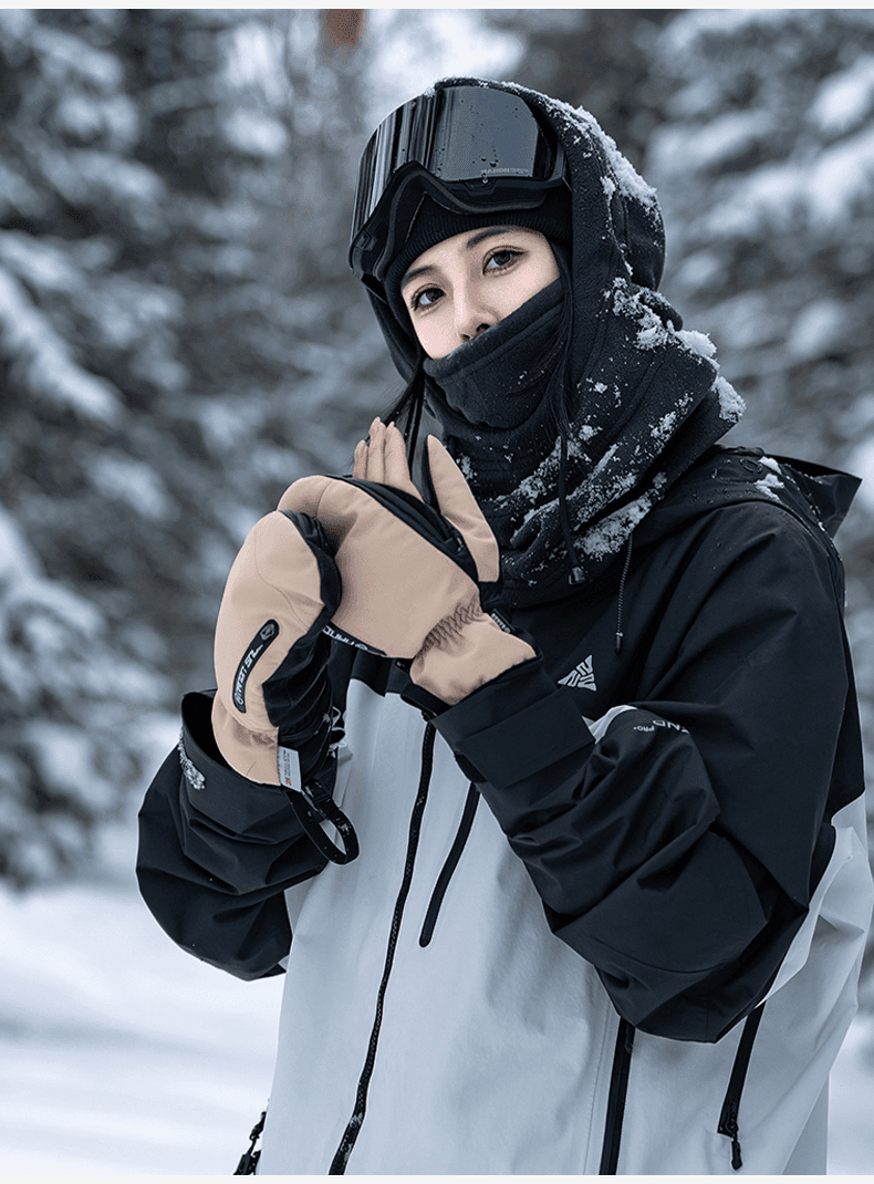 NANEND 3M Waterproof and abrasion - resistant inner fingerless ski gloves - NANEND