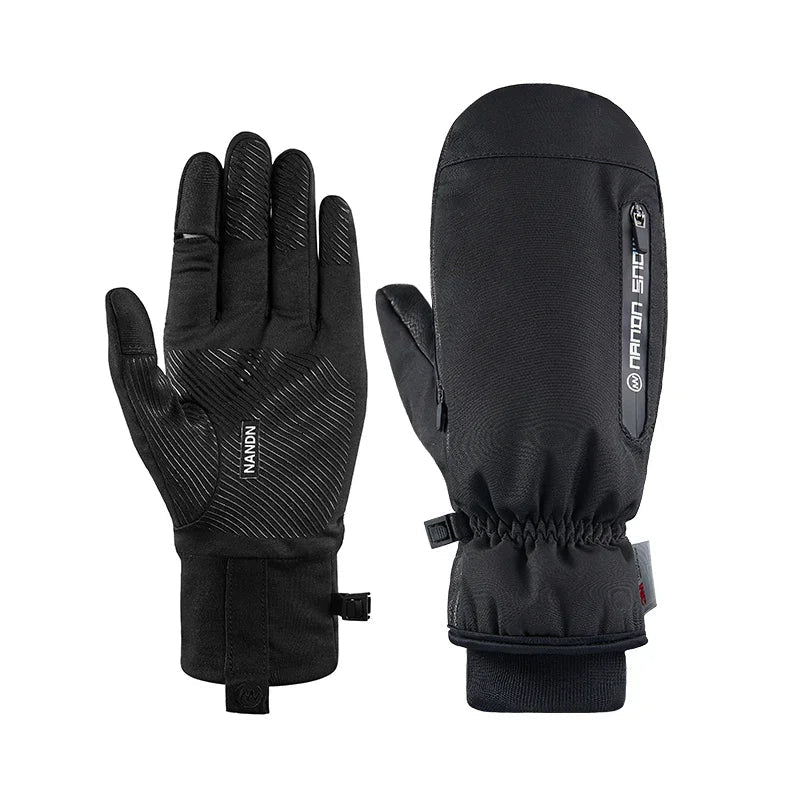 NANEND 3M Waterproof and abrasion - resistant inner fingerless ski gloves - NANEND