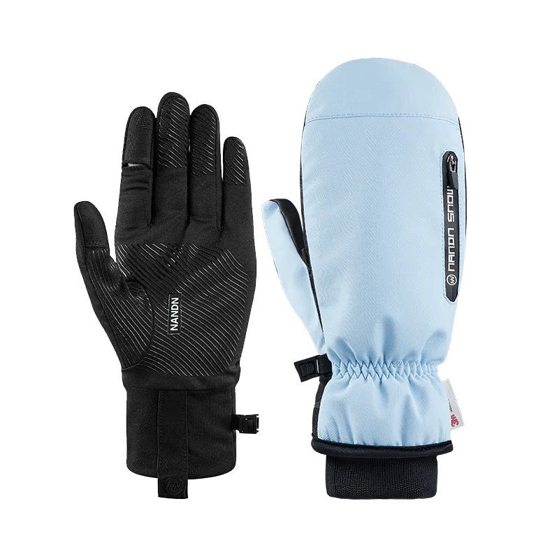 NANEND 3M Waterproof and abrasion - resistant inner fingerless ski gloves - NANEND