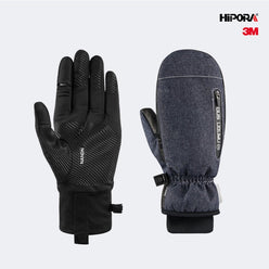 NANEND 3M Waterproof and abrasion - resistant inner fingerless ski gloves - NANEND