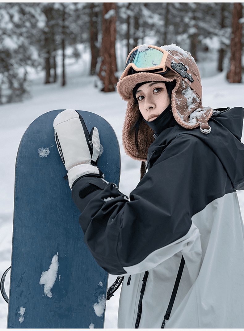 NANEND 3M Waterproof and abrasion - resistant inner fingerless ski gloves - NANEND